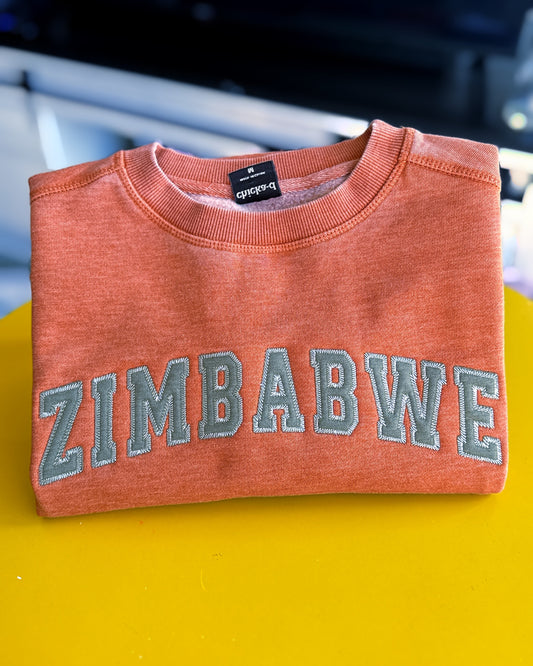Ladies' Burnout Campus Burnt Orange - Zimbabwe