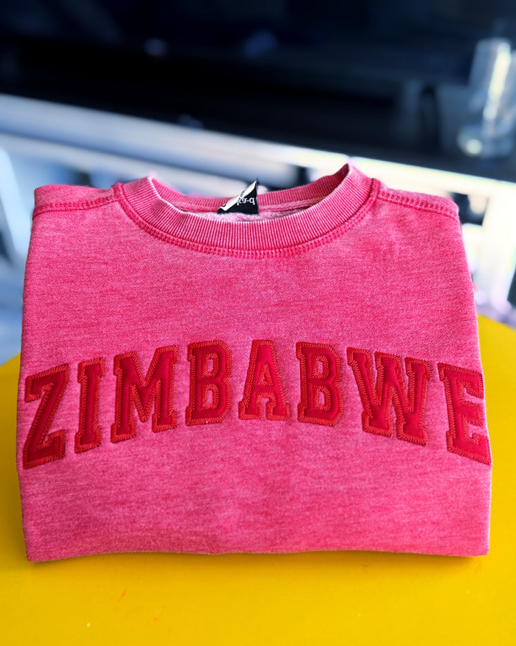 Ladies' Burnout Campus Cardinal - Zimbabwe